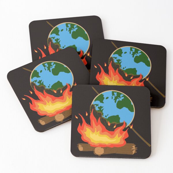 Item preview, World On Fire  designed and sold by PeachyKomori.