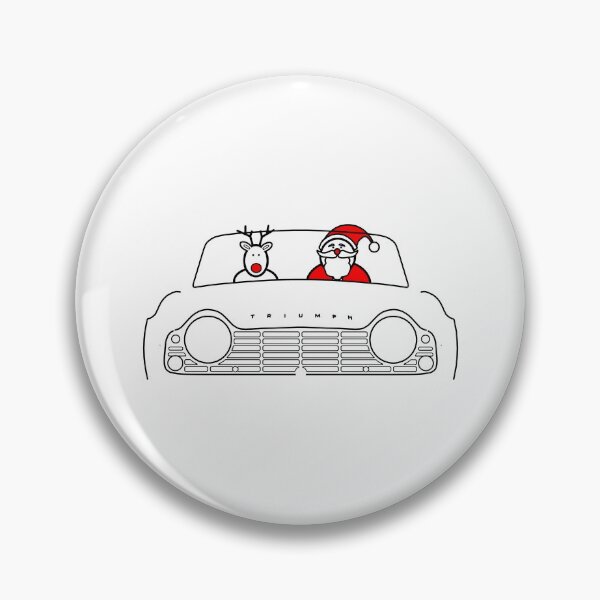 Item preview, Triumph TR4 classic British sports car Christmas special edition  designed and sold by soitwouldseem.
