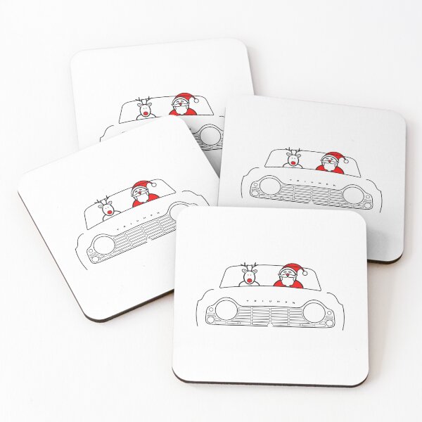 Item preview, Triumph TR4 classic British sports car Christmas special edition  designed and sold by soitwouldseem.
