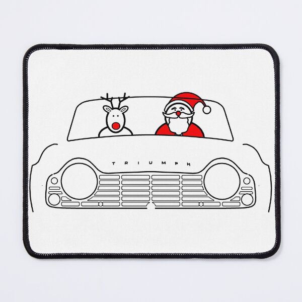 Item preview, Triumph TR4 classic British sports car Christmas special edition  designed and sold by soitwouldseem.