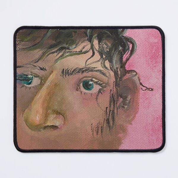 Item preview, windy pink portrait  designed and sold by Lilaarts.