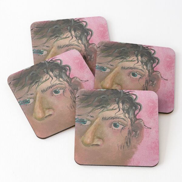Item preview, windy pink portrait  designed and sold by Lilaarts.