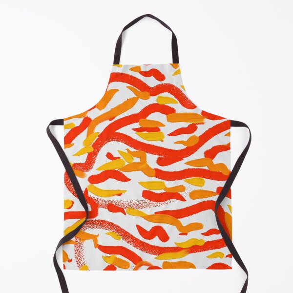 Item preview, Yellow Red Orange Colorful Bright Oil Paint Painting Abstract Art designed and sold by hopecope.