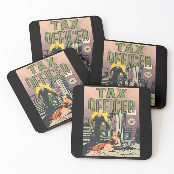 Item preview, Vintage Tax officer Fraud Retro Horror Poster Gift designed and sold by TheAplus.
