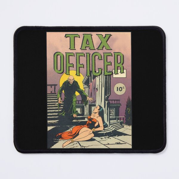 Item preview, Vintage Tax officer Fraud Retro Horror Poster Gift designed and sold by TheAplus.