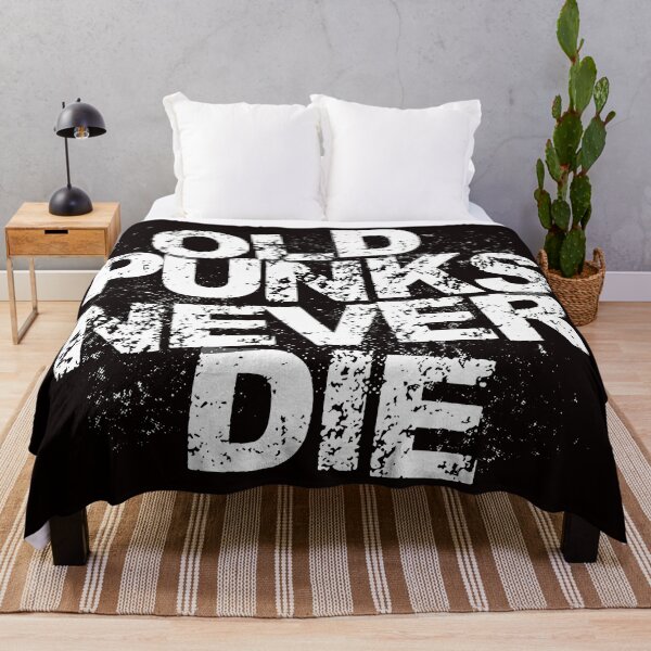 Item preview, old punks never die designed and sold by justplainwords.