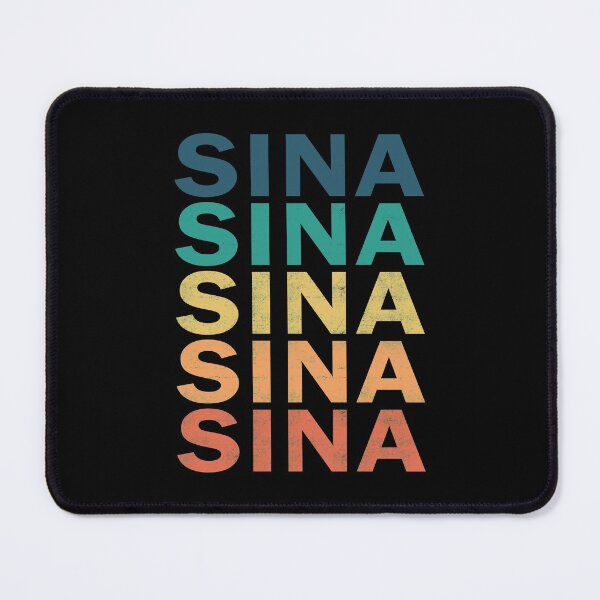 Item preview, Sina Name T Shirt - Sina Vintage Retro Sina Name Gift Item Tee designed and sold by ymaszcarme.