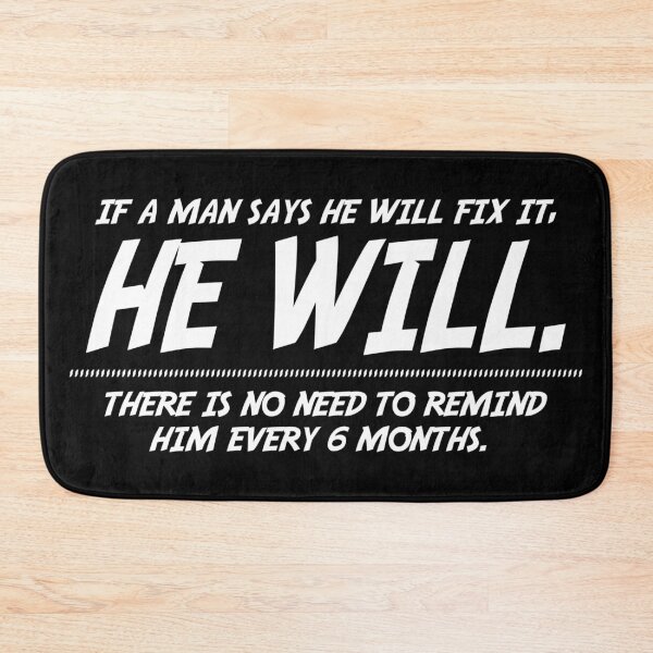 Item preview, A man will fix it designed and sold by RixzStuff.