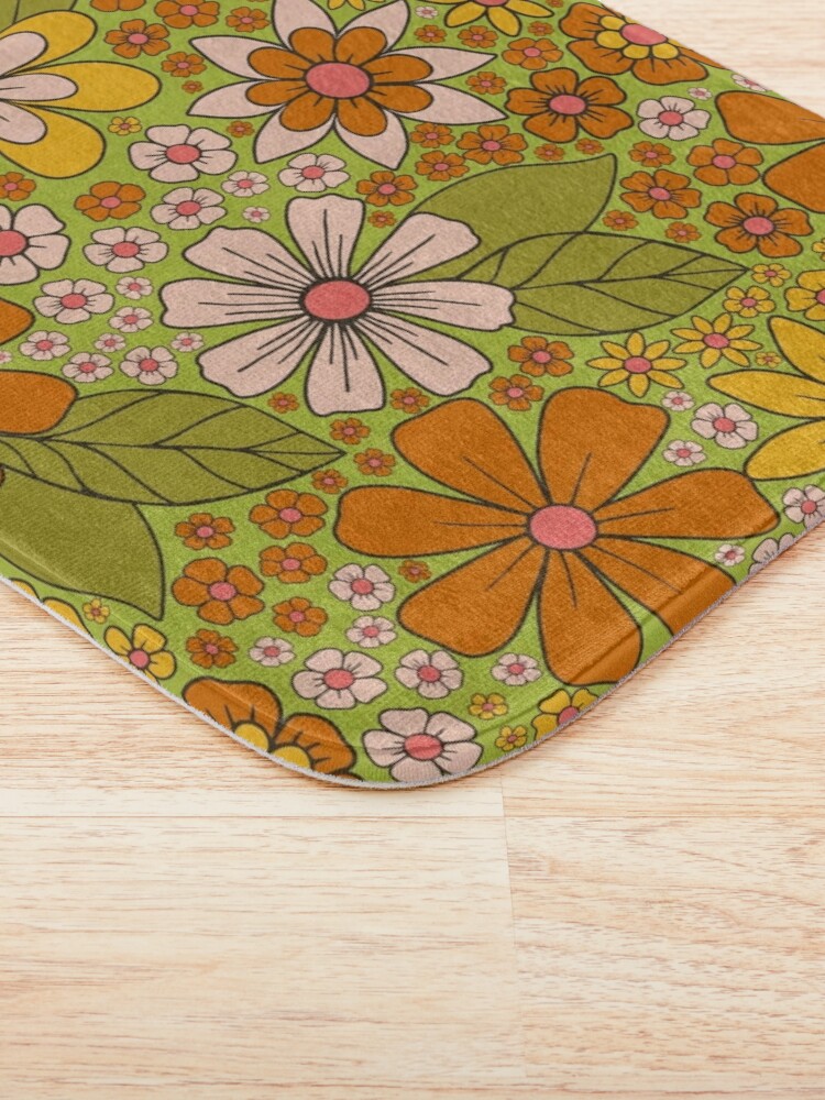 Flower Power Bath Mat