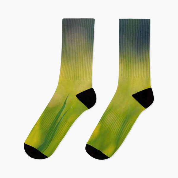 Artikelvorschau,  Hellgrünes Gras im Fokus entworfen und verkauft von OutofFocusShop.