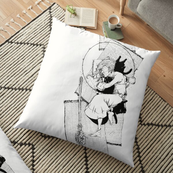 Happy witch Floor Pillow
