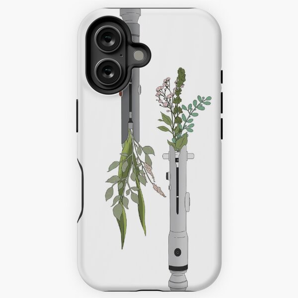 Vista previa del artículo con la obra «Sables de flores de Ahsoka», diseñado y vendido por willowwacks.
