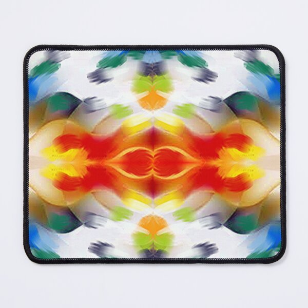 Artikelvorschau, Lebendiges, mutiges, mehrfarbiges Abstracto, psychedelisches Arte Abstracto, abstraktes Kunstdesign entworfen und verkauft von Adri Barnard.