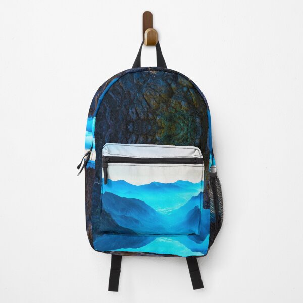Item preview, Blue Clouds Above and Below The Mountain | Aesthetic View designed and sold by cypher33.