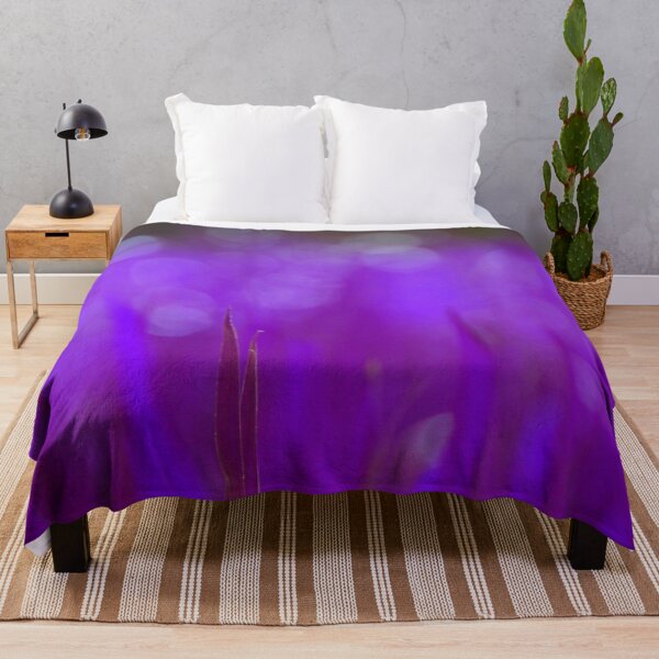 Item preview, Neon Purple Violet Grass in focus designed and sold by OutofFocusShop.