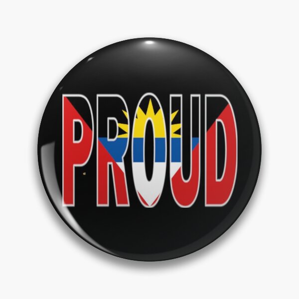Item preview, Antigua Flag in The Word Proud - Barbuda - Soca Mode designed and sold by Soca-Mode.