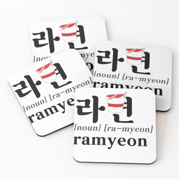 Item preview, Ramyeon (라면) in Korean  designed and sold by co-stars.