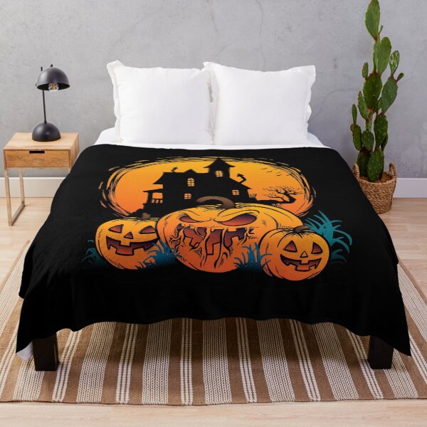 Item preview, Scary Halloween Horror Nights and Spooky Face Pumpkins Halloweentee designed and sold by mituturi.