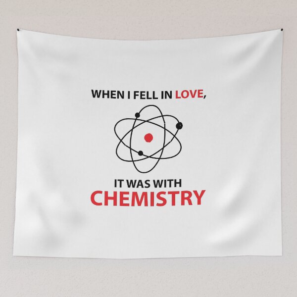 Item preview, I love Chemistry When I fell in Love Science Love Biology Science Geeky Design is Awesome periodically designed and sold by DesignByHeartUK.