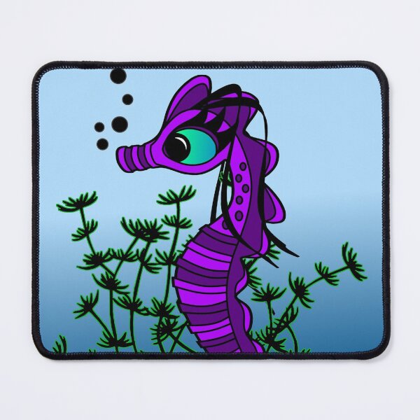 Item preview, Purple Seahorse designed and sold by Czerra.