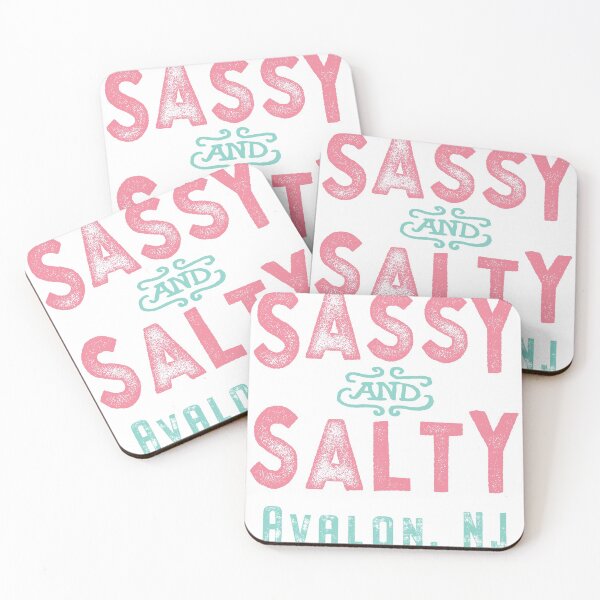 Item preview, Avalon New Jersey Sassy and Salty designed and sold by Futurebeachbum.