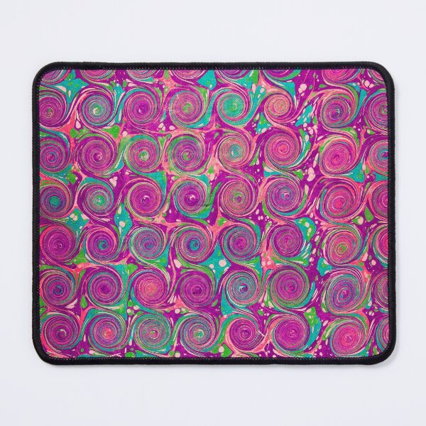 Item preview, INFINITE VORTEX Marbled Effects,Abstract Pink Purple Green Swirls designed and sold by BulganLumini.