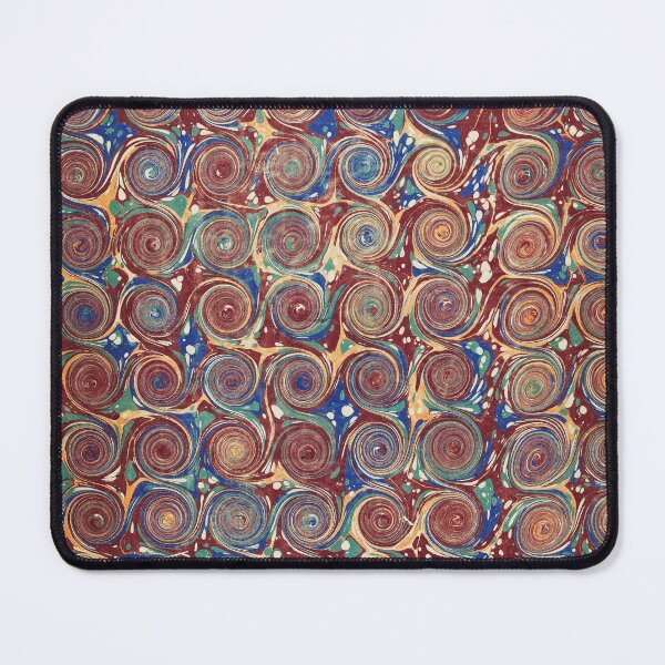 Item preview, INFINITE VORTEX Marbled Effects,Abstract Blue Red Brown Swirls  designed and sold by BulganLumini.