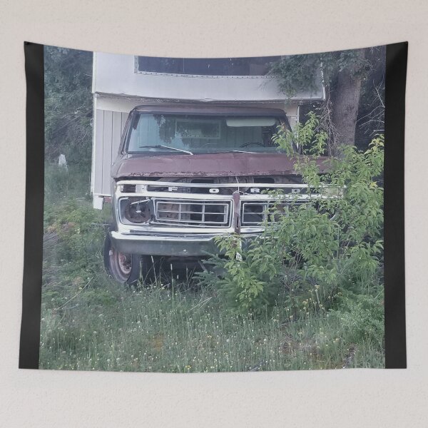 Item preview, Abandoned Camper in the woods  designed and sold by Dreamingnewfie.