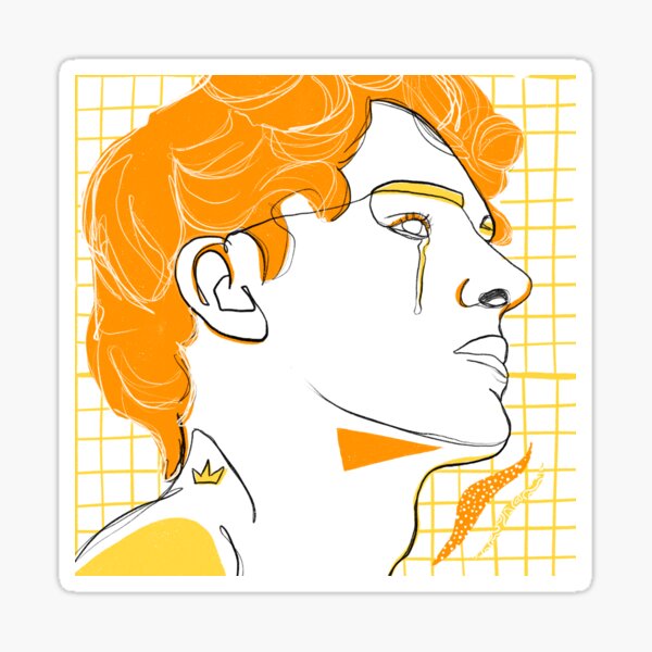 Sun god Sticker
