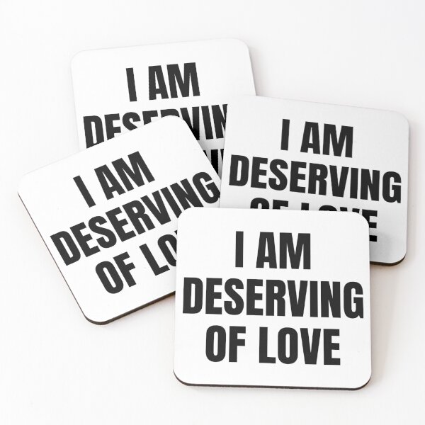 Item preview, I AM DESERVING OF LOVE designed and sold by iamxxx.