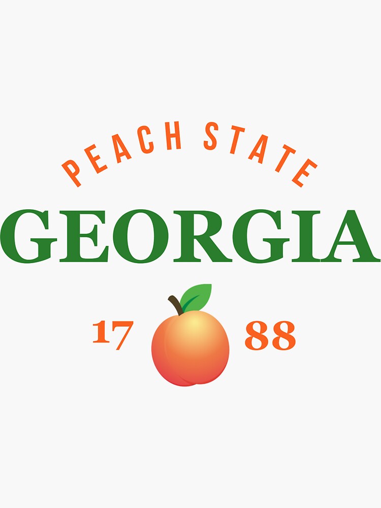 Pride Flag Native Home Peaches Peach State " Sticker for Sale