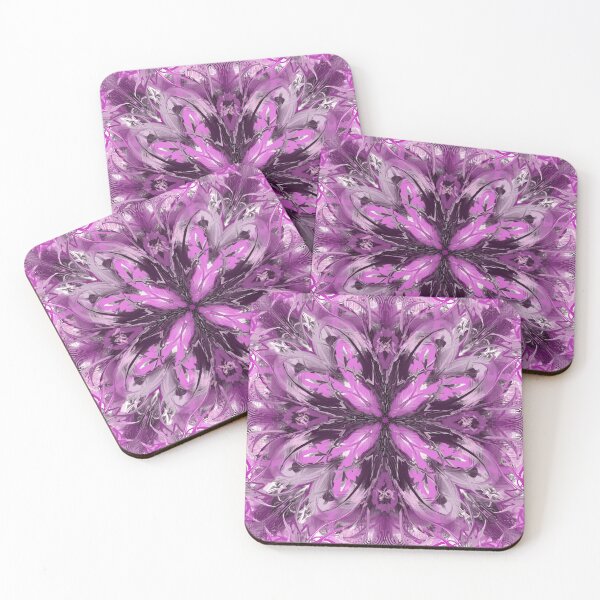Item preview, Pink Purple Amethyst pattern designed and sold by ImpPrintsArt.