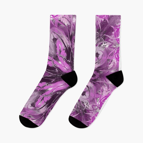 Item preview, Pink Purple Amethyst pattern designed and sold by ImpPrintsArt.