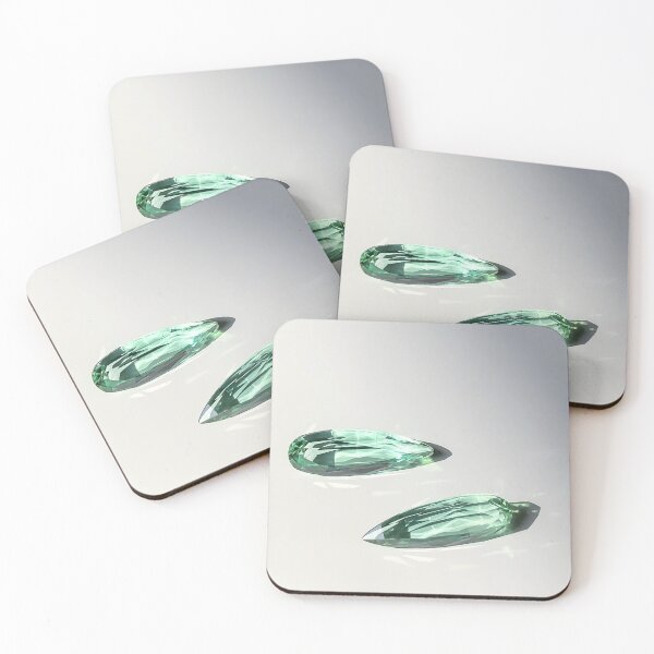 Item preview, mint green tourmaline gemstones designed and sold by QueenofCarbon.