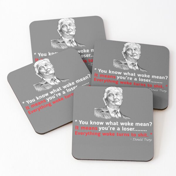 Item preview, Funny Trump "Everything Woke Turns to Shit." DJT designed and sold by SarahMohanad.