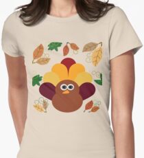 Thanksgiving Turkey Women's Fitted T-Shirt
