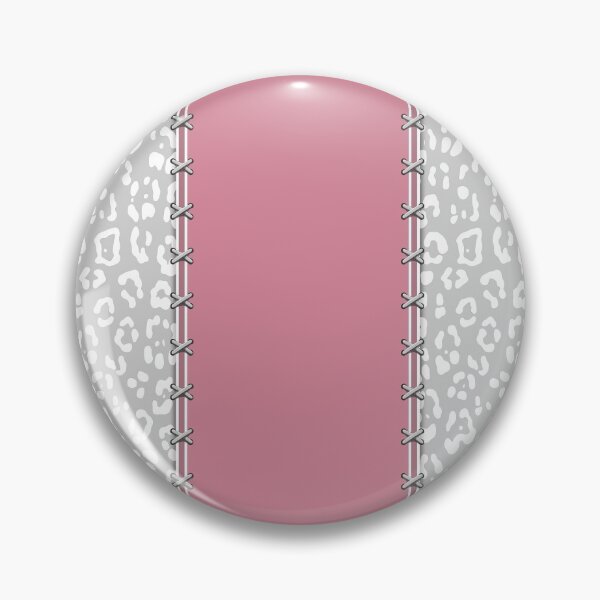 Item preview, Geopard, animal print, vertical stripes, stitched, pastel pink, light grey, white designed and sold by Svitac.