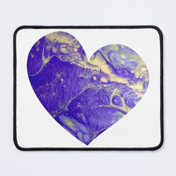 Item preview, Purple and Gold Heart designed and sold by PaintedbyCarol.