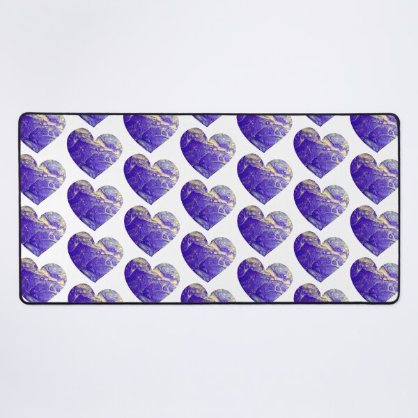 Item preview, Purple and Gold Heart designed and sold by PaintedbyCarol.
