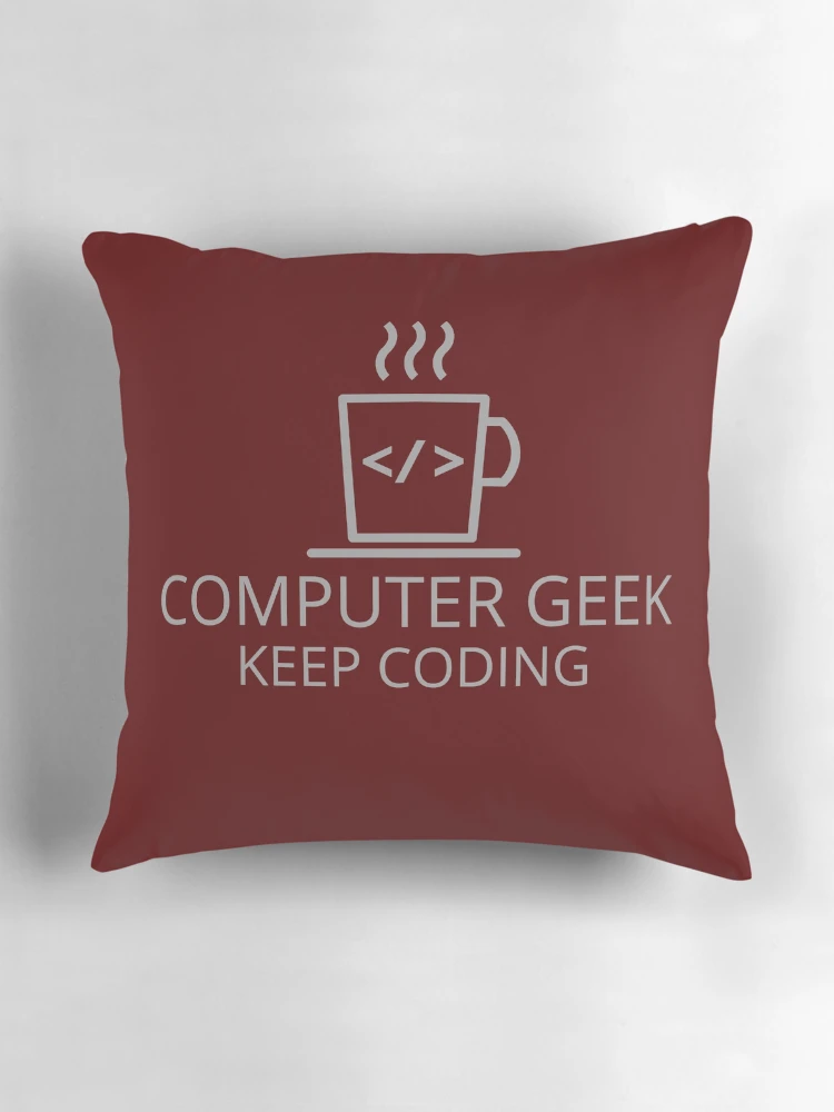 Thumbnail 3 of 4, Pillow, Computer Geek Ultimate Coding Machine designed and sold by ComputerGeeksTs.