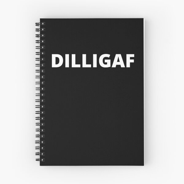 Item preview, D.I.L.L.I.G.A.F. designed and sold by Ink-and-Thread.
