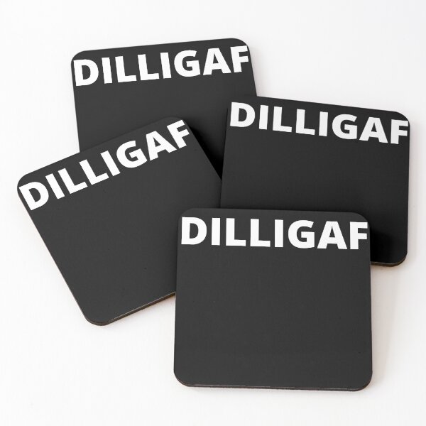Item preview, D.I.L.L.I.G.A.F. designed and sold by Ink-and-Thread.