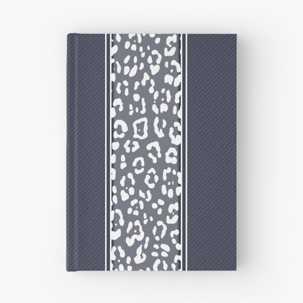 Item preview, Geopard, animal print, vertical stripes, stitched, navy blue, white  designed and sold by Svitac.