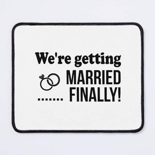 Item preview, We're getting married finally designed and sold by yusufdehbi.