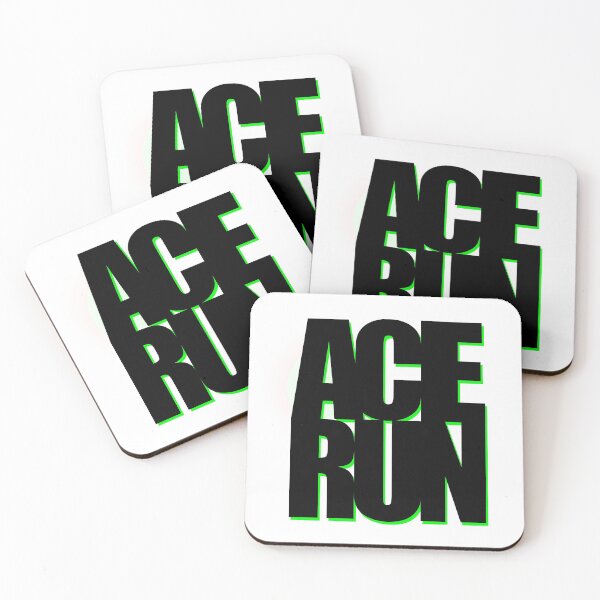 Artikelvorschau, Ace Run Backlit Neon Green Lifted Letters entworfen und verkauft von DiscGolfArt.