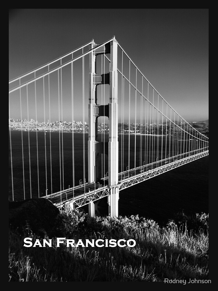 Golden Gate Bridge at Sunset by rodneyj46