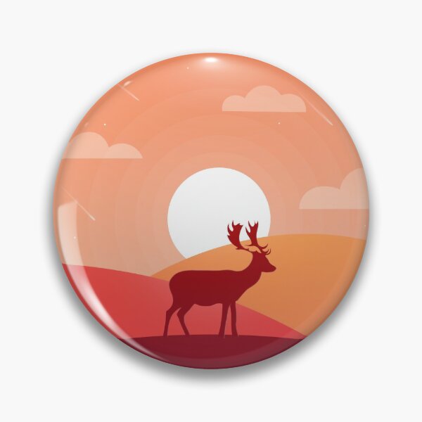 Item preview, Deer under the moonlight wanders desert designed and sold by Butterfly-Dream.