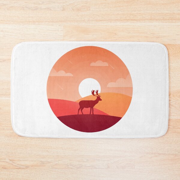 Item preview, Deer under the moonlight wanders desert designed and sold by Butterfly-Dream.