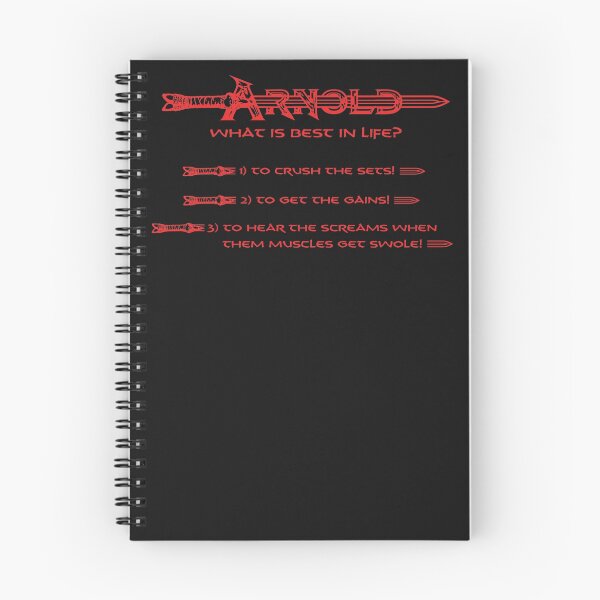 Item preview, Arnold Schwarzenegger  Arnold What Is Best In Life designed and sold by Movie-Takedown.