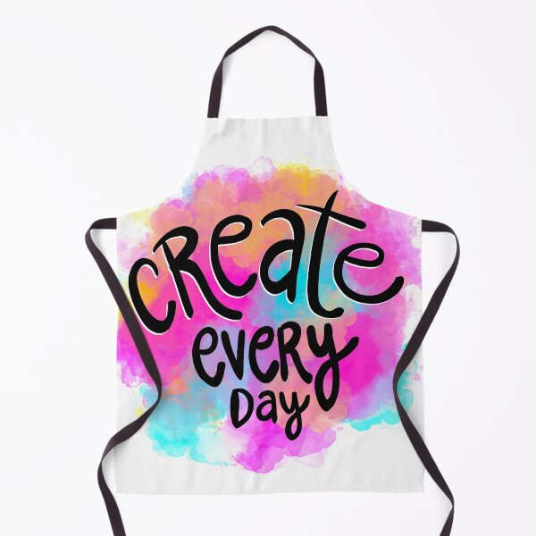 Item preview, Create every day - neon splash inspiration for artists designed and sold by thephoenixsoul.